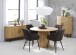 Esstisch >Nerja< in Eiche aus Echtholz/MDF - 120x75x120cm (BxHxT)