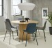 Esstisch >Nerja< in Eiche aus Echtholz/MDF - 120x75x120cm (BxHxT)