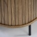 Sideboard >Nerja< in Eiche braun furniert - 140x76x45 (BxHxT)