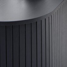 Sideboard >Nerja< in Schwarz - 140x76x45 (BxHxT)