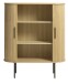 Highboard >Nerja< in Eiche furniert - 100x118x45 (BxHxT)