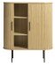 Highboard >Nerja< in Eiche furniert - 100x118x45 (BxHxT)