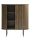 Highboard >Nerja< in Eiche braun furniert - 100x118x45 (BxHxT)