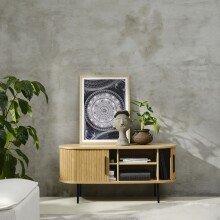 TV-Schrank >Nerja< in Eiche furniert - 120x56x40 (BxHxT)