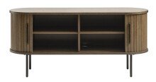 TV-Schrank >Nerja< in Eiche braun furniert - 120x56x40 (BxHxT)