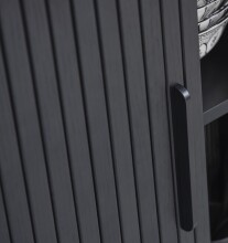 TV-Schrank >Nerja< in Schwarz - 120x56x40 (BxHxT)