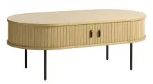 Couchtisch >Nerja< in Eiche furniert - 120x45x60...