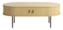 Couchtisch >Nerja< in Eiche furniert - 120x45x60...
