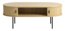Couchtisch >Nerja< in Eiche furniert - 120x45x60 (BxHxT)