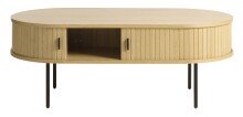 Couchtisch >Nerja< in Eiche furniert - 120x45x60 (BxHxT)