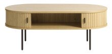 Couchtisch >Nerja< in Eiche furniert - 120x45x60 (BxHxT)