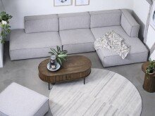 Couchtisch >Nerja< in Eiche braun furniert - 120x45x60 (BxHxT)