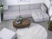 Couchtisch >Nerja< in Eiche braun furniert - 120x45x60 (BxHxT)
