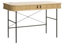 Schreibtisch >Nerja< in Eiche furniert - 120x75x60...