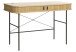 Schreibtisch >Nerja< in Eiche furniert - 120x75x60 (BxHxT)