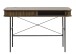 Schreibtisch >Nerja< in Eiche braun furniert - 120x75x60 (BxHxT)