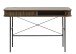 Schreibtisch >Nerja< in Eiche braun furniert - 120x75x60 (BxHxT)