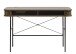 Schreibtisch >Nerja< in Eiche braun furniert - 120x75x60 (BxHxT)