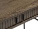 Schreibtisch >Nerja< in Eiche braun furniert - 120x75x60 (BxHxT)