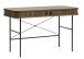 Schreibtisch >Nerja< in Eiche braun furniert - 120x75x60 (BxHxT)
