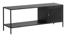 TV-Regal >Malaga< in Schwarz und Gold - 120x45x35...
