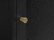 Regal >Malaga< in Schwarz und Gold - 100x80x35 (BxHxT)