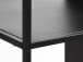 Regal >Malaga< in Schwarz und Gold - 120x80x35 (BxHxT)