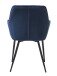 Stuhl >Marbella< (2er Set) in Schwarz - 58x85x59 (BxHxT)
