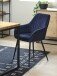 Stuhl >Marbella< (2er Set) in Schwarz - 58x85x59 (BxHxT)