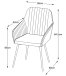 Stuhl >Marbella< (2er Set) in Schwarz - 58x85x59 (BxHxT)