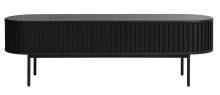 TV-Schrank >Salou< in Schwarz Lackiert - 160x48x45...