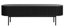 TV-Schrank >Salou< in Schwarz Lackiert - 160x48x45...