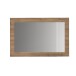 Spiegel >VILLAGE< in Grandson Eiche dunkel - 106,6x70x1,8 (BxHxT)