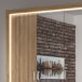 Kleiderschrank >VILLAGE< in Braun aus Holzwerkstoff - 244,3x220x56,2cm (BxHxT)