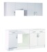 Hängeschrank >Nova< in matt weiss - 40x60x28cm (BxHxT)