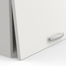 Hängeschrank >Nova< in matt weiss - 60x35x28cm (BxHxT)