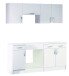 Hängeschrank >Nova< in matt weiss - 60x35x28cm (BxHxT)