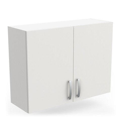 Hängeschrank >Nova< in matt weiss - 80x60x28cm (BxHxT)