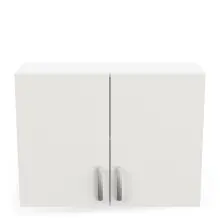 Hängeschrank >Nova< in matt weiss - 80x60x28cm...