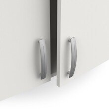 Hängeschrank >Nova< in matt weiss - 80x60x28cm (BxHxT)