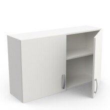 Hängeschrank >Nova< in matt weiss - 100x60x28cm (BxHxT)