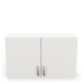 Hängeschrank >Nova< in matt weiss - 100x60x28cm (BxHxT)