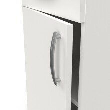 Unterschrank >Nova< in matt weiss - 40x85x60cm (BxHxT)