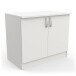 Unterschrank >Nova< in matt weiss - 40x85x60cm (BxHxT)