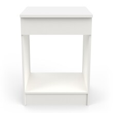 Herdumbauschrank >Nova< in matt weiss - 40x85x60cm...