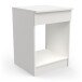 Herdumbauschrank >Nova< in matt weiss - 40x85x60cm (BxHxT)