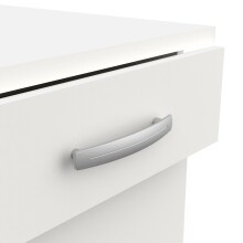 Unterschrank >Nova< in matt weiss - 80x85x60cm (BxHxT)