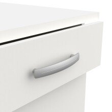 Unterschrank >Nova< in matt weiss - 80x85x60cm (BxHxT)