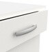 Unterschrank >Nova< in matt weiss - 80x85x60cm (BxHxT)