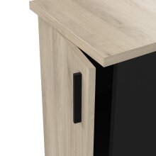 Unterschrank >Origan< in Kronberg/schwarz - 40x85x60cm (BxHxT)